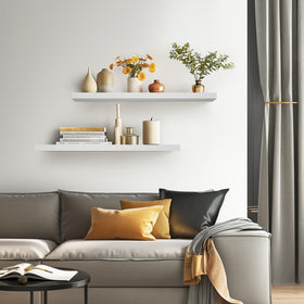 Bayka bathroom to living room setup shows versatile storage and display