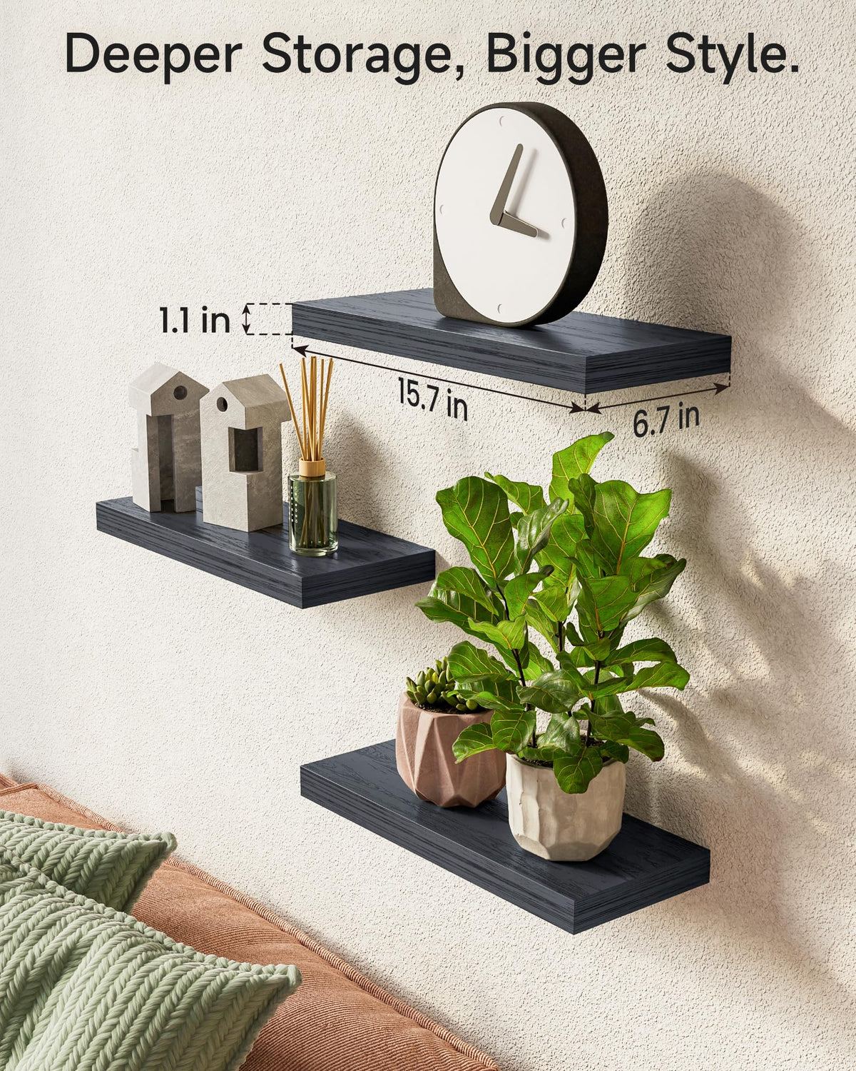 BAYKA shelf for kitchen storage keeps essentials within reach