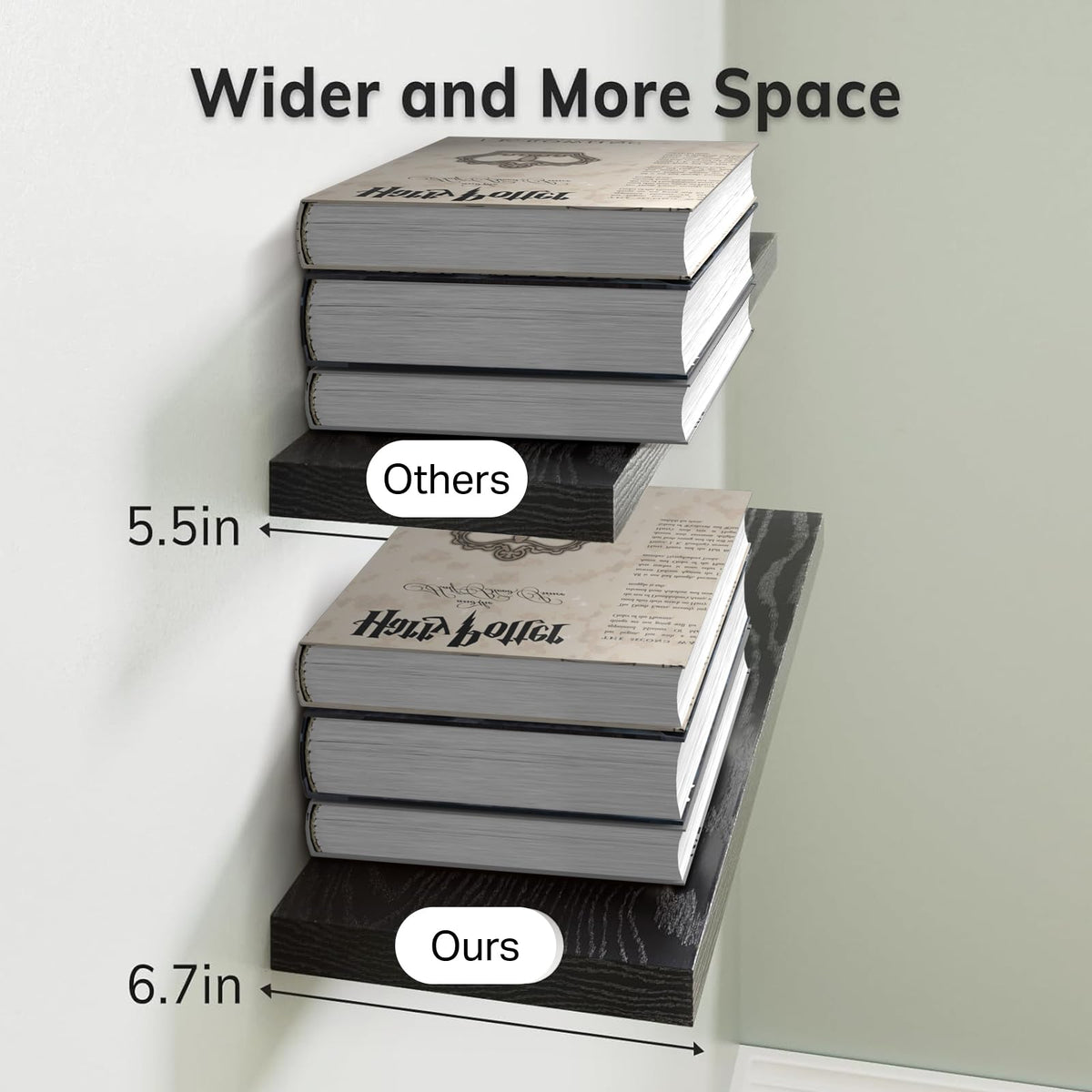 BAYKA installation kit included for quick wall mounting