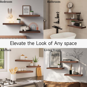 BAYKA plant display on wall adds greenery without countertop clutter