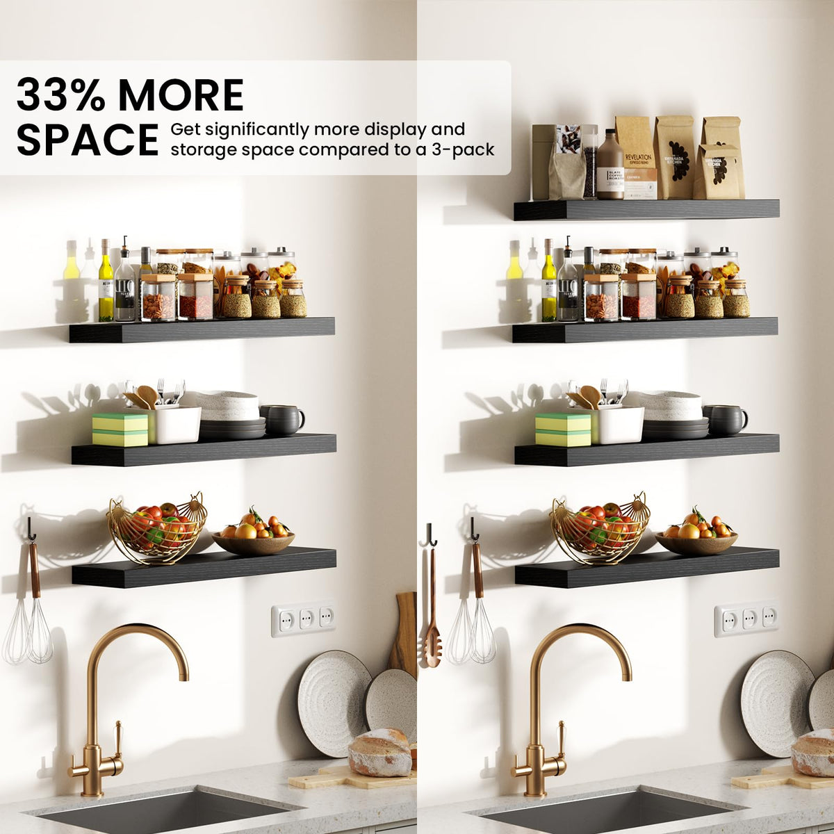 Bayka invisible brackets create floating appearance with clean lines