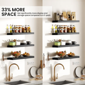 Bayka invisible brackets create floating appearance with clean lines