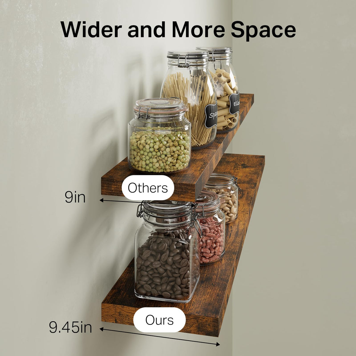Bayka office shelf organizing files and gadgets neatly.