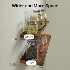 Bayka includes mounting hardware for quick wall installation.