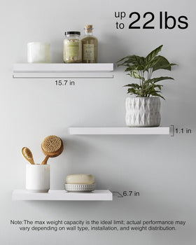 Sealed surfaces prevent warp, helping BAYKA shelves maintain a neat, durable display.