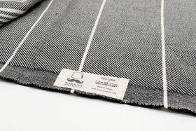 Bazaar Anatolia set of 4 towels stripe black simplifies gifting and shopping.