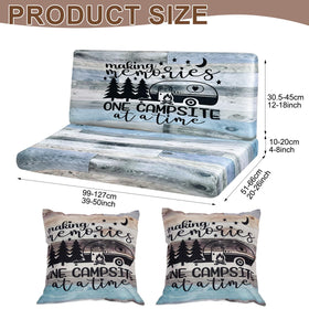 BBSET pillowcase in camping design adds cozy flair