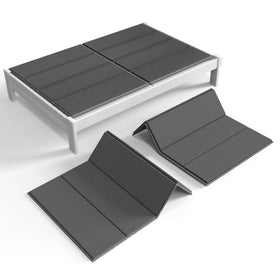 BBX-G folding spring box side view demonstrating sturdy low-profile support