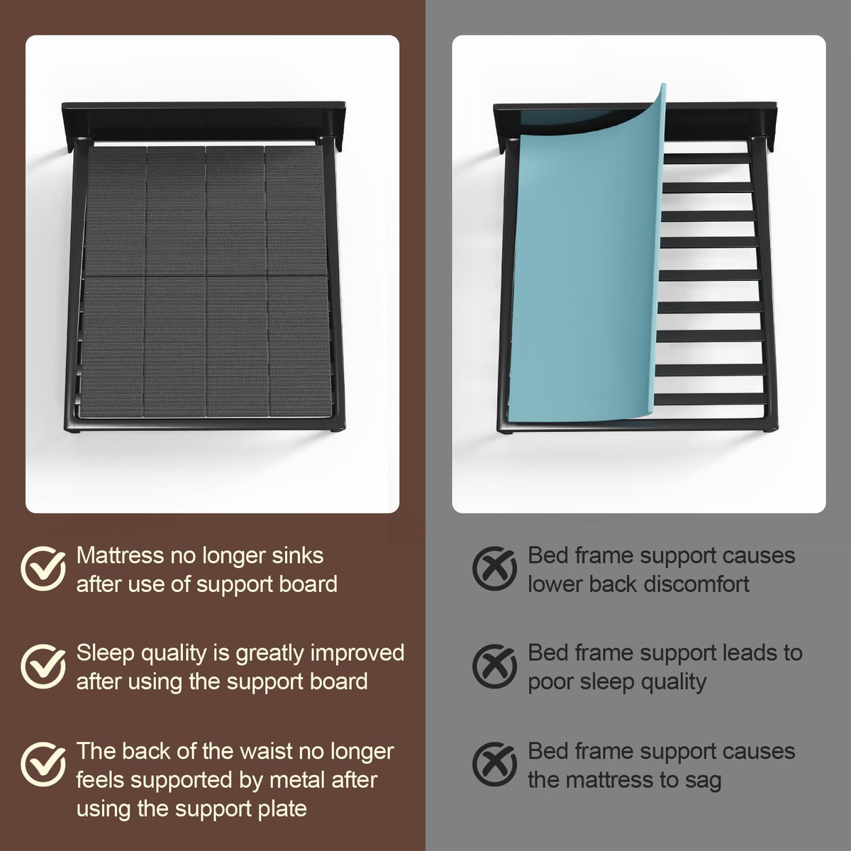 BBX-G versatile support for sofa beds and bunks in small spaces