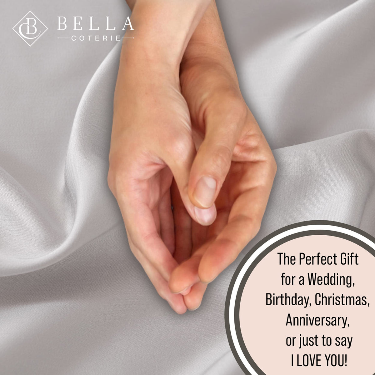Hypoallergenic, moisture-wicking fabric helps keep you cooler and drier.