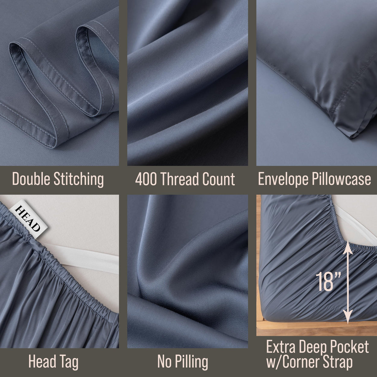 Sleep Number-compatible fitted sheet demonstrates a secure, stretchy fit on adjustable bases.