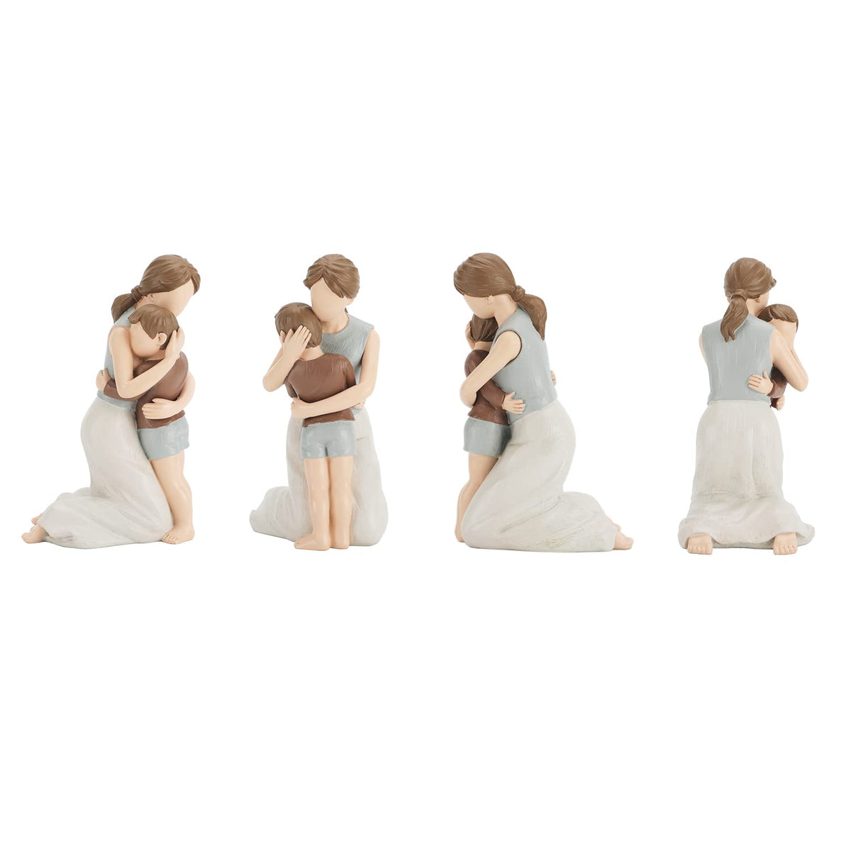 BC Bingo Castle ivory figurine provides a compact centerpiece for mantel or desk