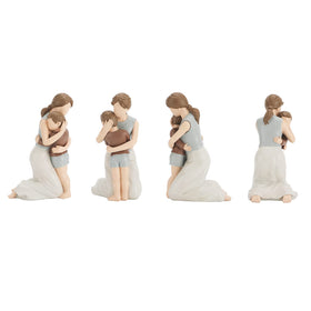 BC Bingo Castle ivory figurine provides a compact centerpiece for mantel or desk