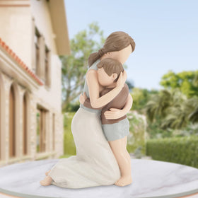 BC Bingo Castle ivory mother-son figure offers a meaningful Mother's Day or memorial keepsake