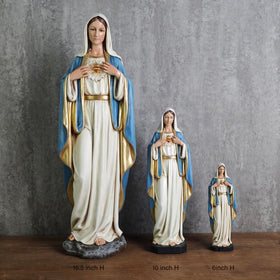 BC BUILDCLASSIC Catholic collection display with companion sculptures for a meaningful shrine