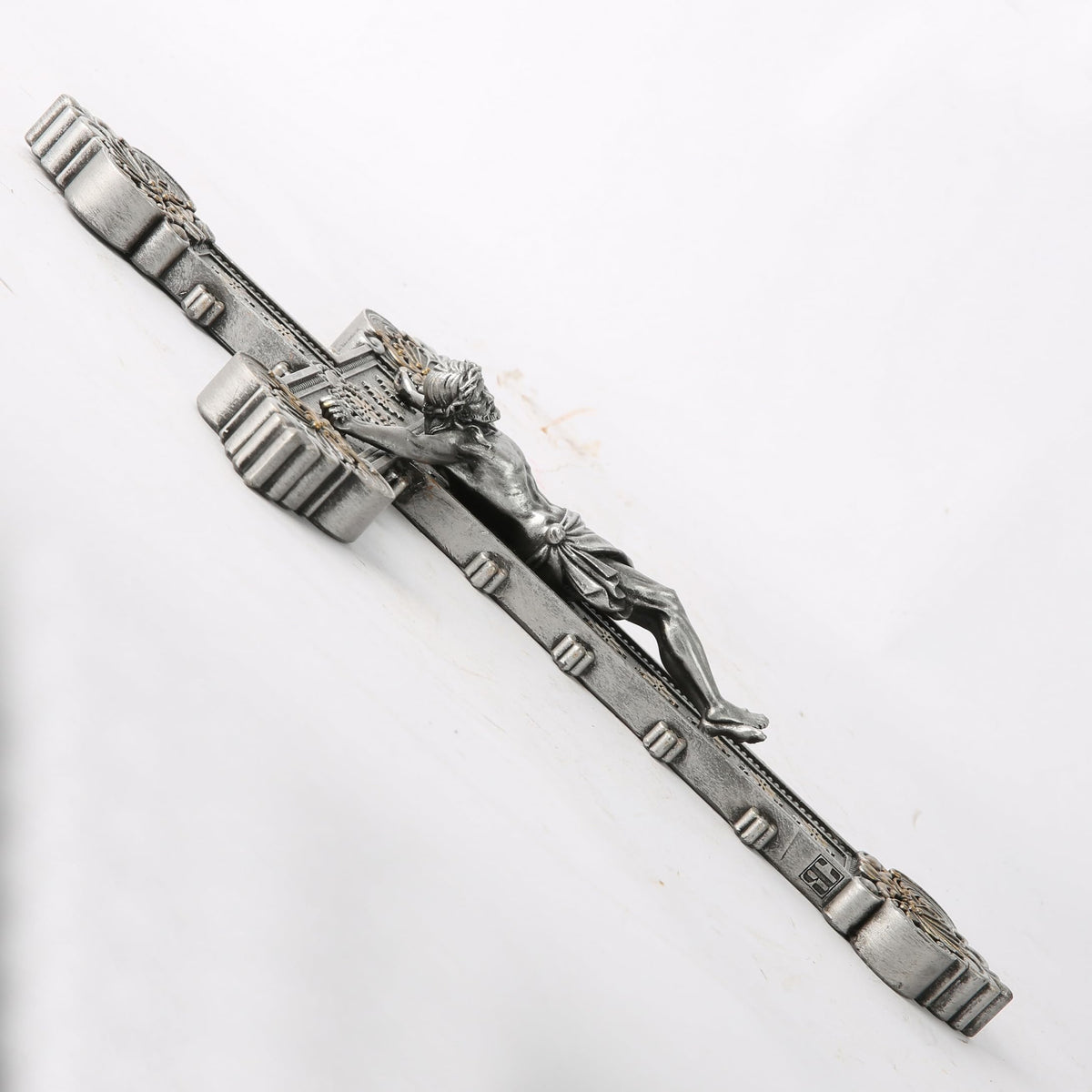 BC BuildClassic Catholic Crucifix size reference for proper scale.