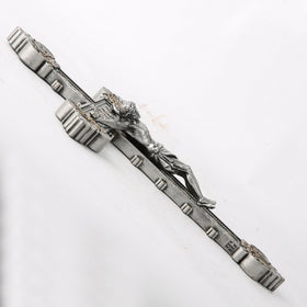 BC BuildClassic Catholic Crucifix size reference for proper scale.