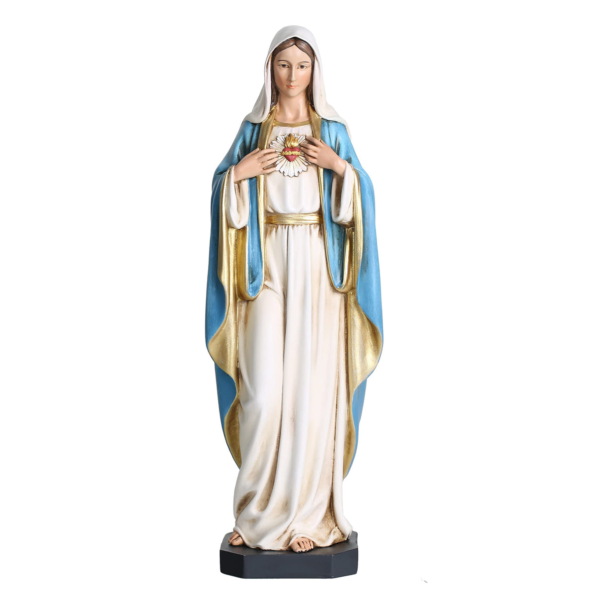 BC BuildClassic Immaculate Heart statue front view ideal for altar display