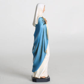 BC BuildClassic Immaculate Heart statue hands and robe highlight craftsmanship