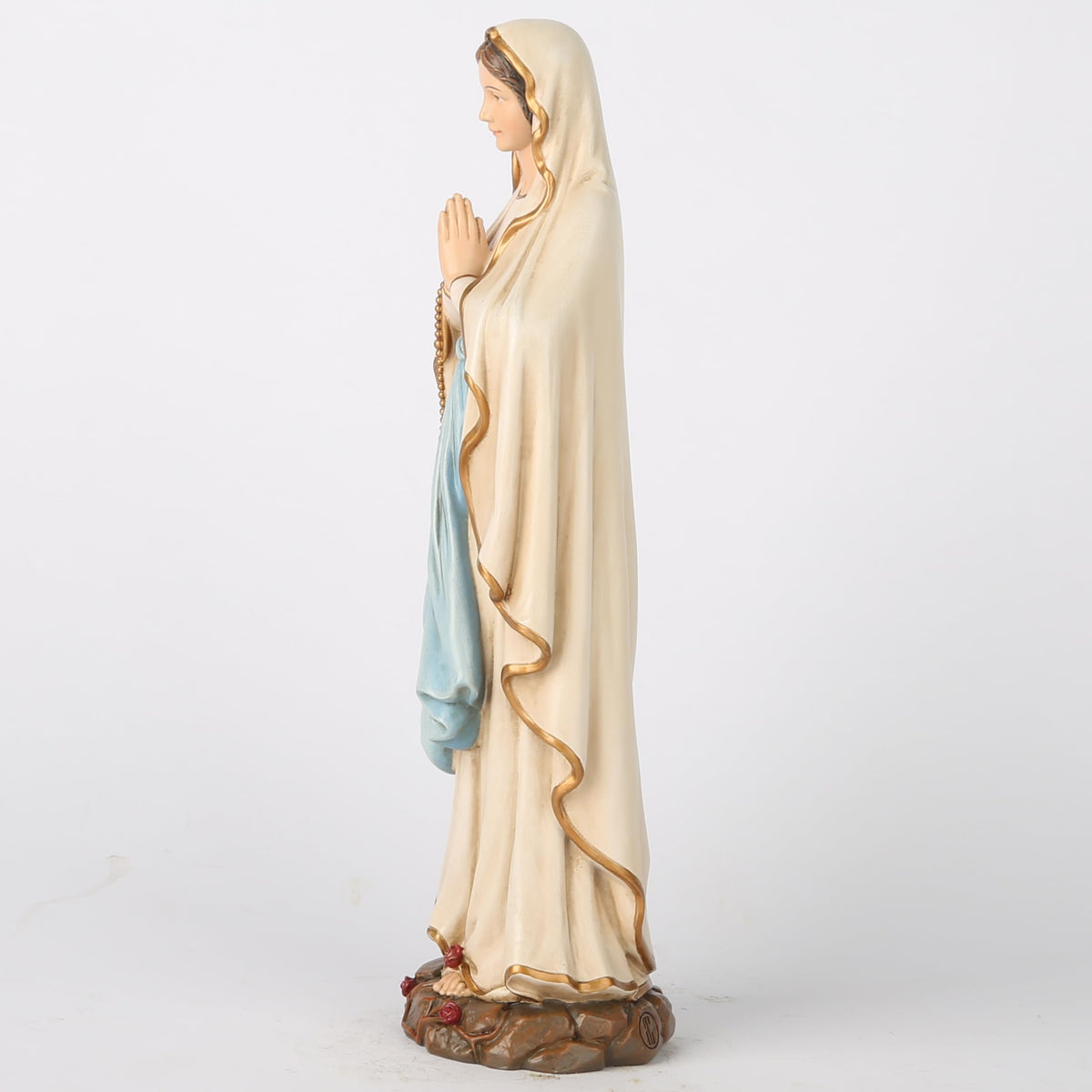 BC Buildclassic Lourdes statue color finish demonstrates durable, colorfast material for long-lasting beauty.
