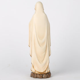 BC Buildclassic Lourdes statue durable stone-resin construction ensures lasting showpiece quality.