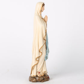 BC Buildclassic Lourdes statue stand display presents an elegant addition to any room.