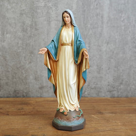 BC BUILDCLASSIC Our Lady of Grace statue side view showing profile and finish