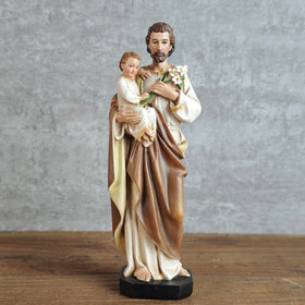 BC BUILDCLASSIC St Joseph statue side view enhances sacred home display and contemplation