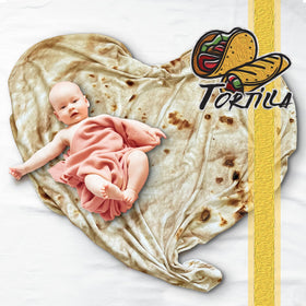 Bcareself tortilla blanket gift ready fun novelty present for everyone