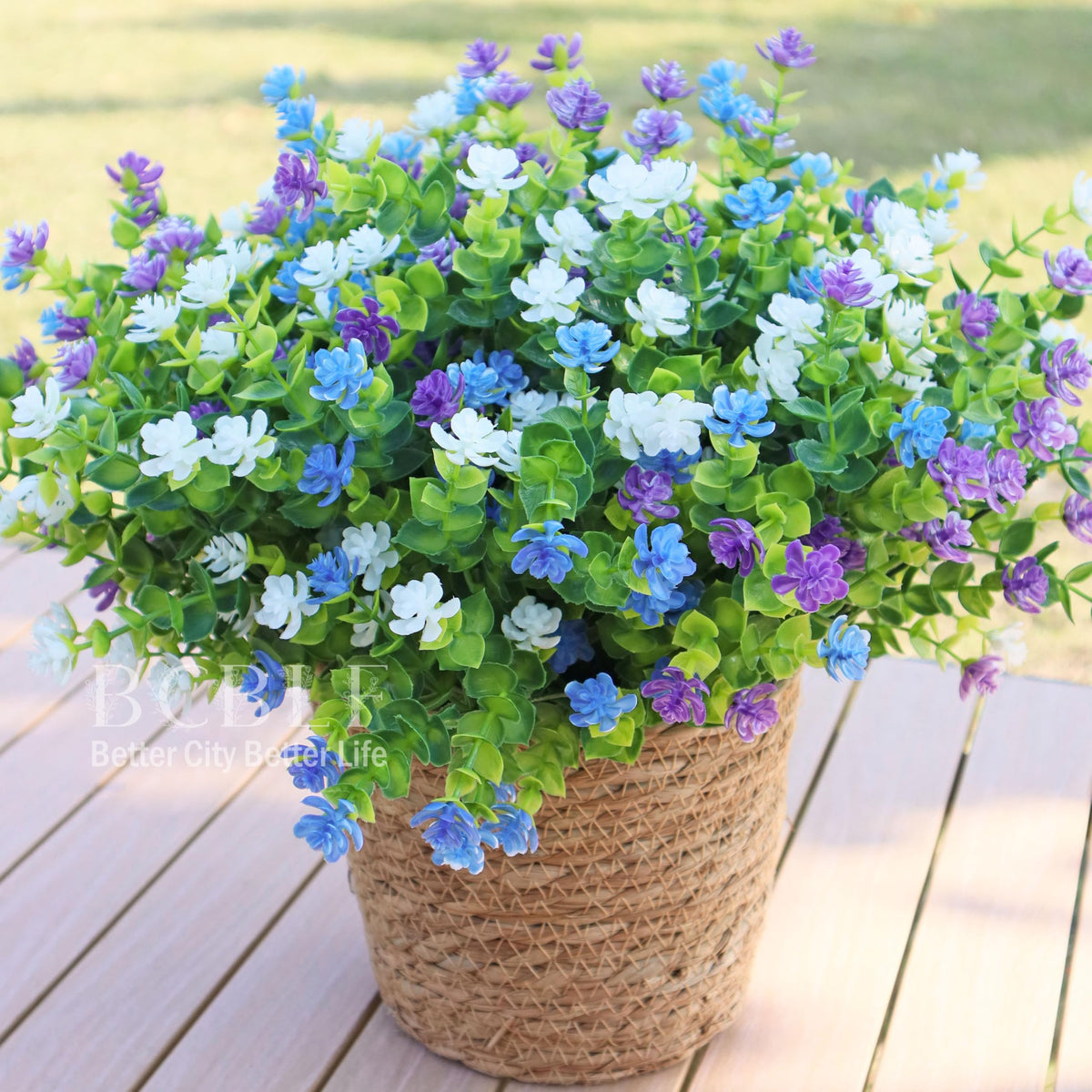 BCBLF durable, sun-proof blooms resist fading outdoors