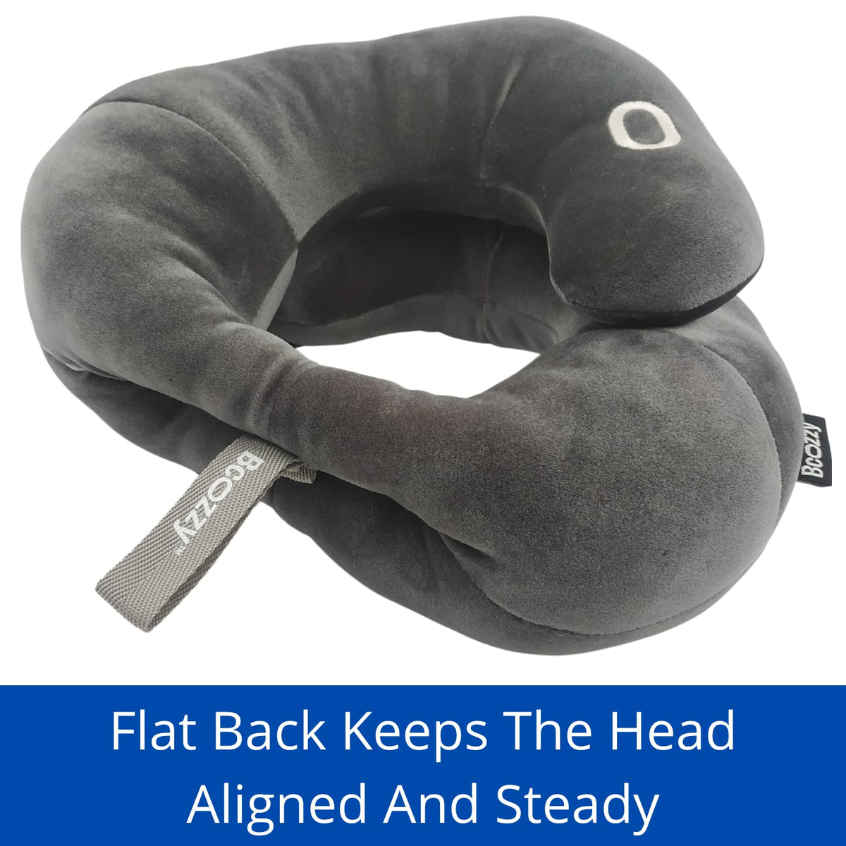 BCOZZY neck brace pillow side usage highlights ergonomic support for side-sleeping comfort.