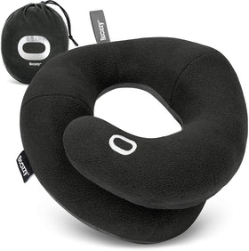 BCOZZY travel neck pillow double support for head and neck on flights