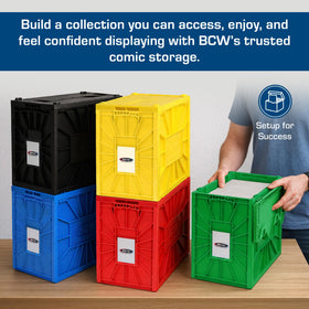 BCW Short Comic Bin movable partition enables flexible organization