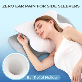 BDEUS head cradle supports natural neck alignment and comfort.