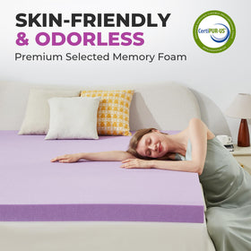 BDEUS gel foam cushion relieving pressure points during sleep.
