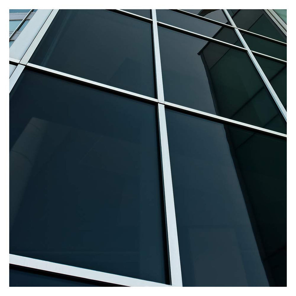 BDF NA05 window film provides daytime privacy with a very dark finish.