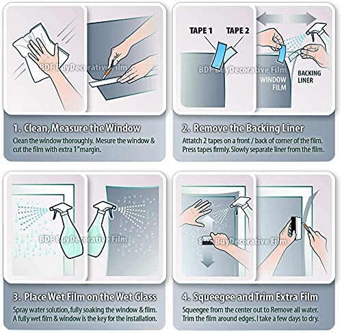 BDF S05 release liner aids clean adhesive handling.
