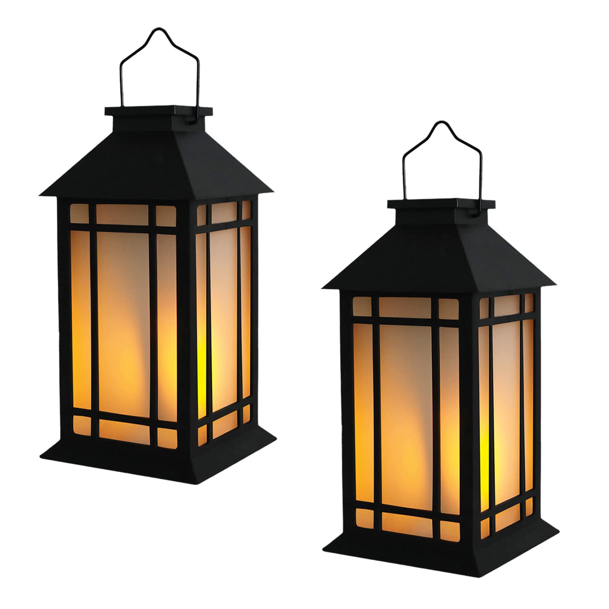 Bdor 13-inch IP65 lantern front view with weatherproof outdoor design