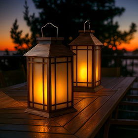 Bdor lantern with IP65 waterproofing for reliable outdoor use.