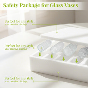 BEAHOT wedding centerpieces vase sets elevate reception tables with delicate glass charm.