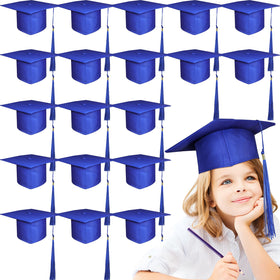 BeapTcely blue tassel graduation cap for preschool ceremonies and photos