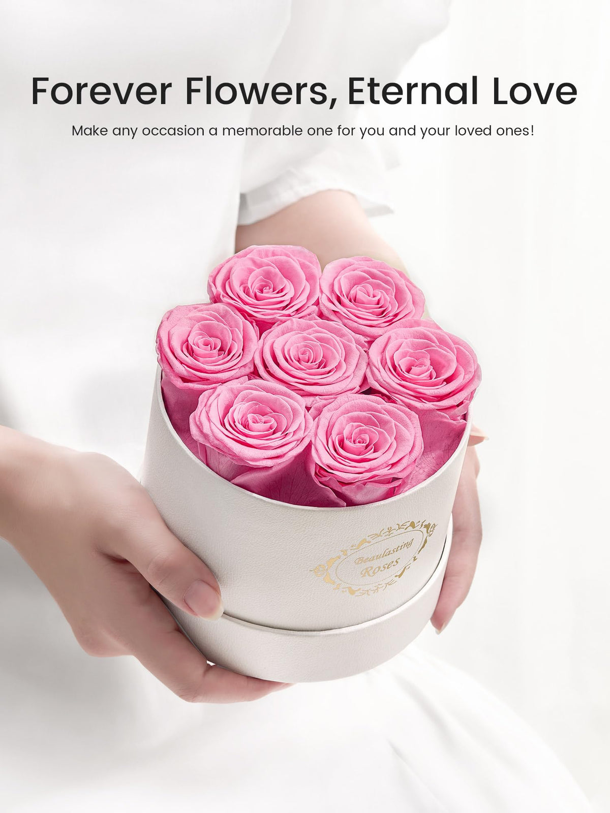 Beaulasting gift box side angle conveys premium packaging suitable for anniversaries.