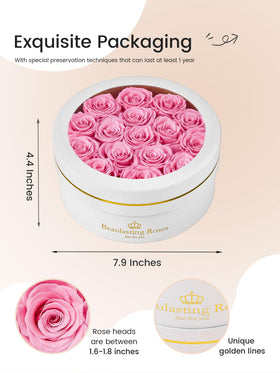 Beaulasting Roses: preserved roses that stay fresh-looking for over a year.