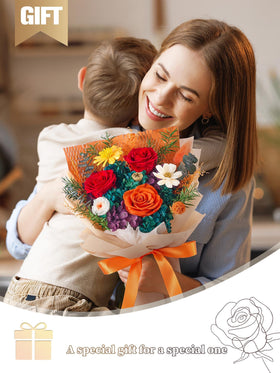 Beaulasting Roses forever flowers closeup highlights vivid color retention for year-round décor.