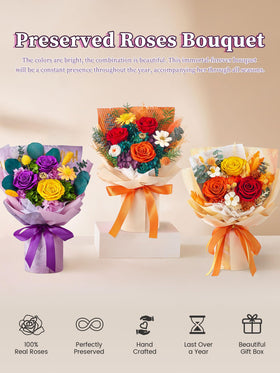 Beaulasting Roses unboxing experience shows a preserved bouquet arrival and delight.