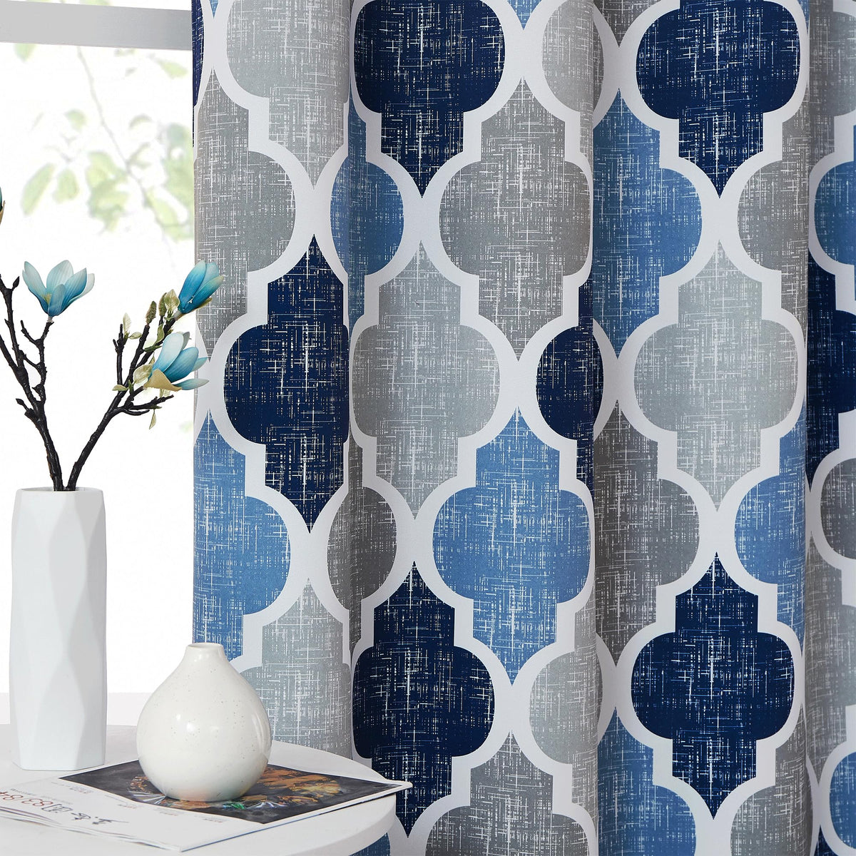 Beauoop geometric Moroccan pattern close-up enriching contemporary interiors
