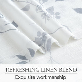 Beauoop semi-sheer curtain panel filters daylight while preserving privacy