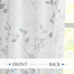 Beauoop bedroom ambience curtains offer soft, diffused light