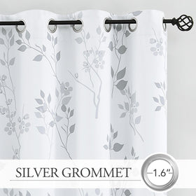 Beauoop blackout curtain in a modern bedroom delivers premium texture and room darkening