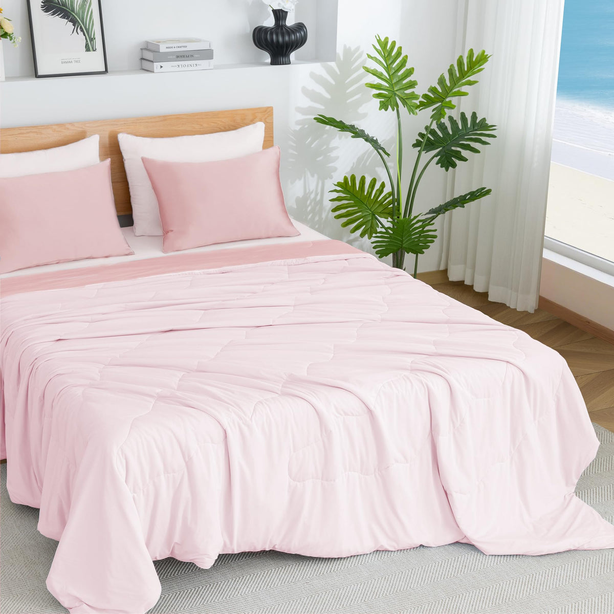 BEAUTEX cooling comforter in gift-ready box suggests thoughtful present.